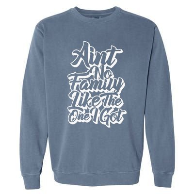 AinT No Family Like The One I Got Family Reunion 2024 Garment-Dyed Sweatshirt