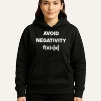 Avoid Negativity Funny Math Formula Hoodie