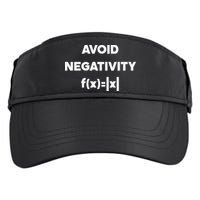 Avoid Negativity Funny Math Formula Adult Drive Performance Visor
