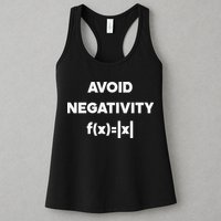 Avoid Negativity Funny Math Formula Womens Tank Top