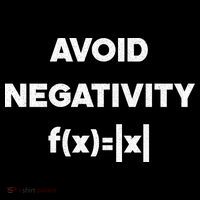 Avoid Negativity Funny Math Formula Wool Snapback Cap