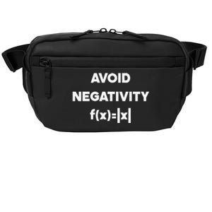 Avoid Negativity Funny Math Formula Crossbody Pack