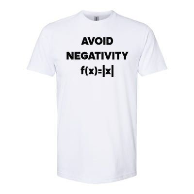 Avoid Negativity Funny Math Formula Softstyle CVC T-Shirt