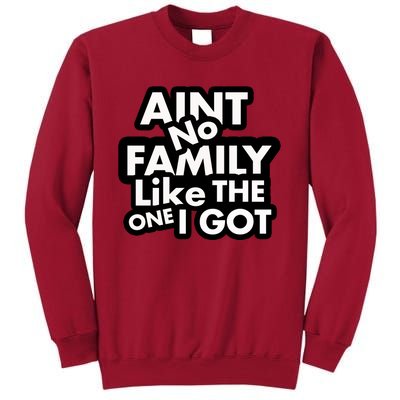 Ain't No Family Like The One I Got Tall Sweatshirt