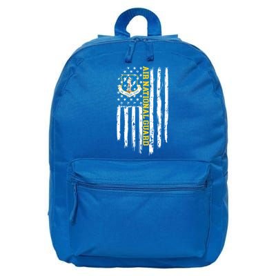 Air National Guard American Flag Gift 16 in Basic Backpack