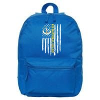 Air National Guard American Flag Gift 16 in Basic Backpack
