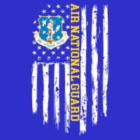 Air National Guard American Flag Gift 16 in Basic Backpack