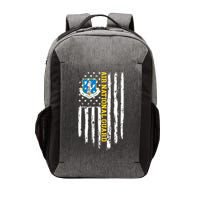 Air National Guard American Flag Gift Vector Backpack