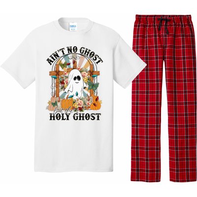 AinT No Ghost But The Holy Ghost Ghost Christian Halloween Pajama Set