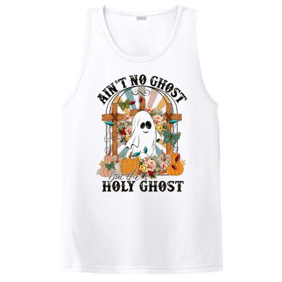 AinT No Ghost But The Holy Ghost Ghost Christian Halloween PosiCharge Competitor Tank