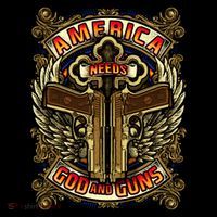 America Needs God And Guns Impact Tech Backpack