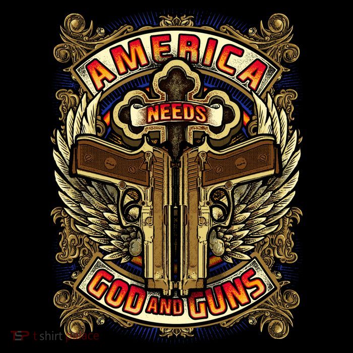 America Needs God And Guns Impact Tech Backpack