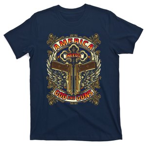 America Needs God And Guns T-Shirt