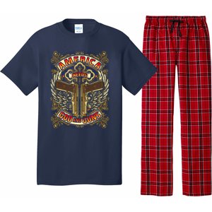 America Needs God And Guns Pajama Set