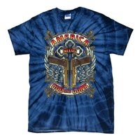 America Needs God And Guns Tie-Dye T-Shirt