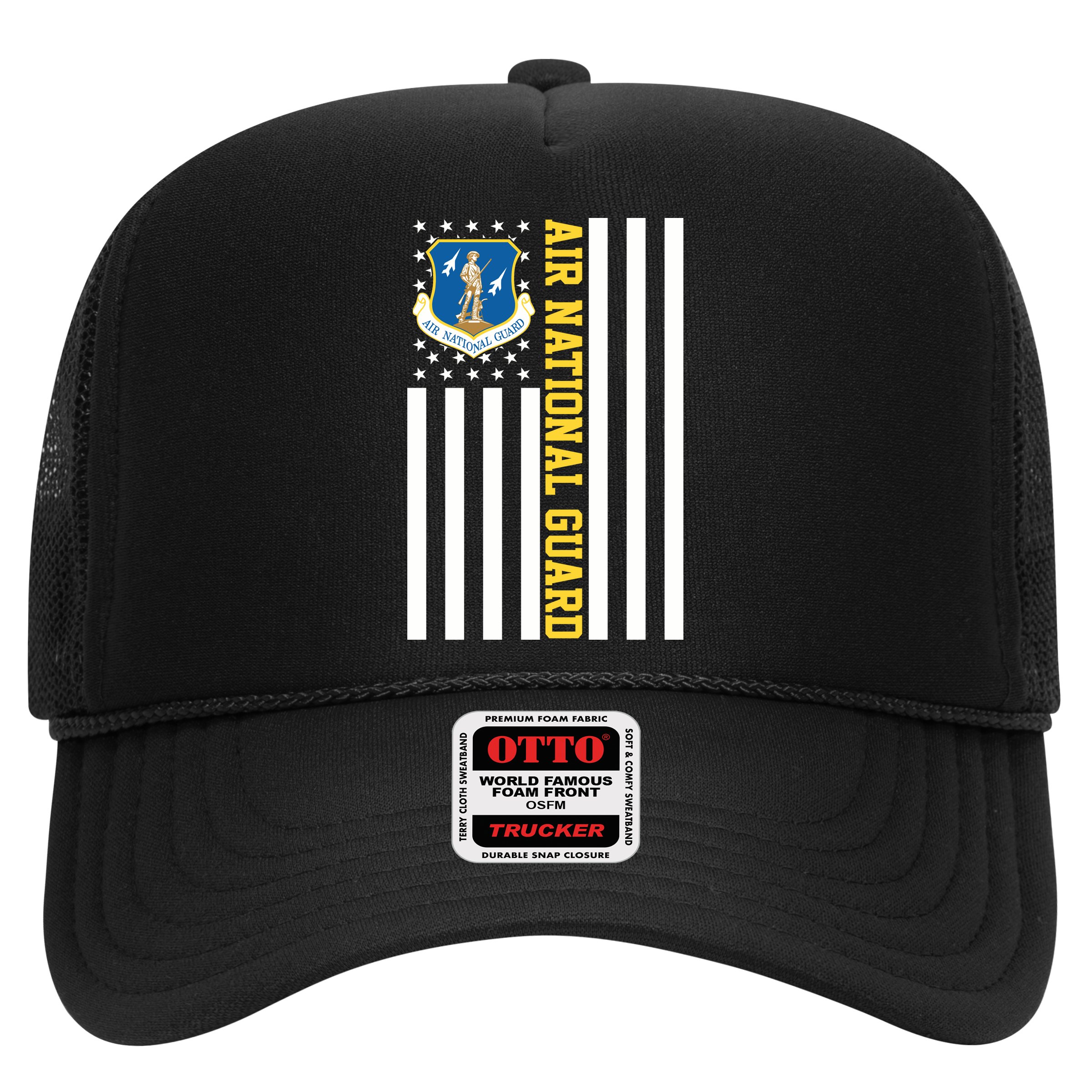 Air National Guard American Flag Gift Hat