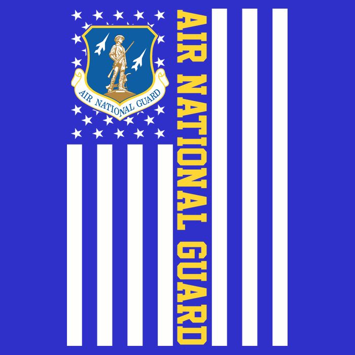 Air National Guard American Flag Gift Hoodie