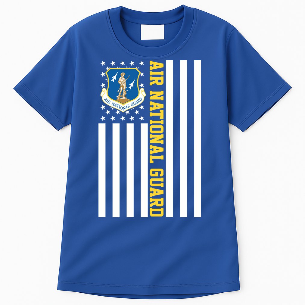 Air National Guard American Flag Gift Tall T-Shirt