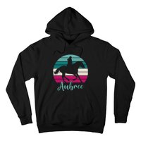 Aubree Name Gift Equestrian Aubree Horse Girl Hoodie