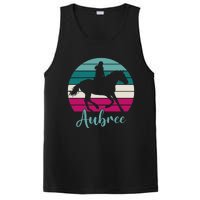 Aubree Name Gift Equestrian Aubree Horse Girl PosiCharge Competitor Tank