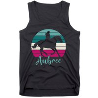 Aubree Name Gift Equestrian Aubree Horse Girl Tank Top