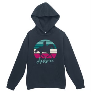 Aubree Name Gift Equestrian Aubree Horse Girl Urban Pullover Hoodie