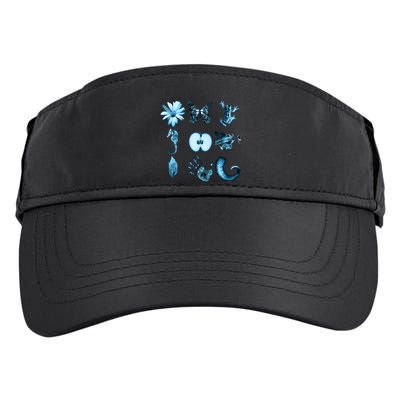 All Nine Glyphs Of Fringe Adult Drive Performance Visor