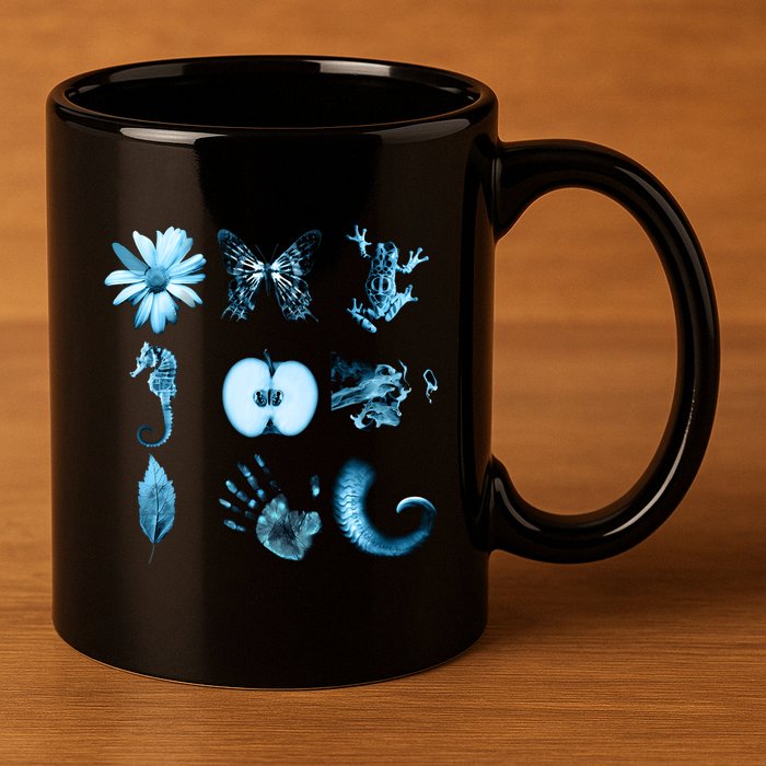 All Nine Glyphs Of Fringe 11oz C Handle Ceramic Mug