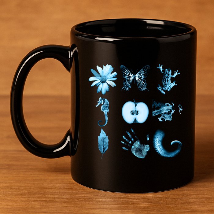 All Nine Glyphs Of Fringe 11oz C Handle Ceramic Mug