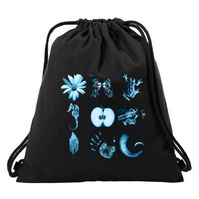 All Nine Glyphs Of Fringe Drawstring Bag