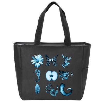 All Nine Glyphs Of Fringe Zip Tote Bag
