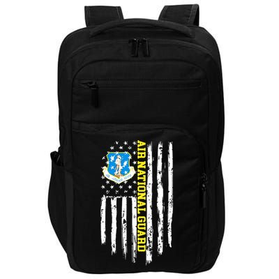 Air National Guard American Flag Impact Tech Backpack