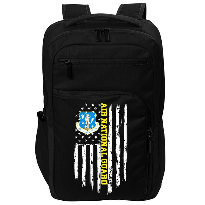 Air National Guard American Flag Impact Tech Backpack