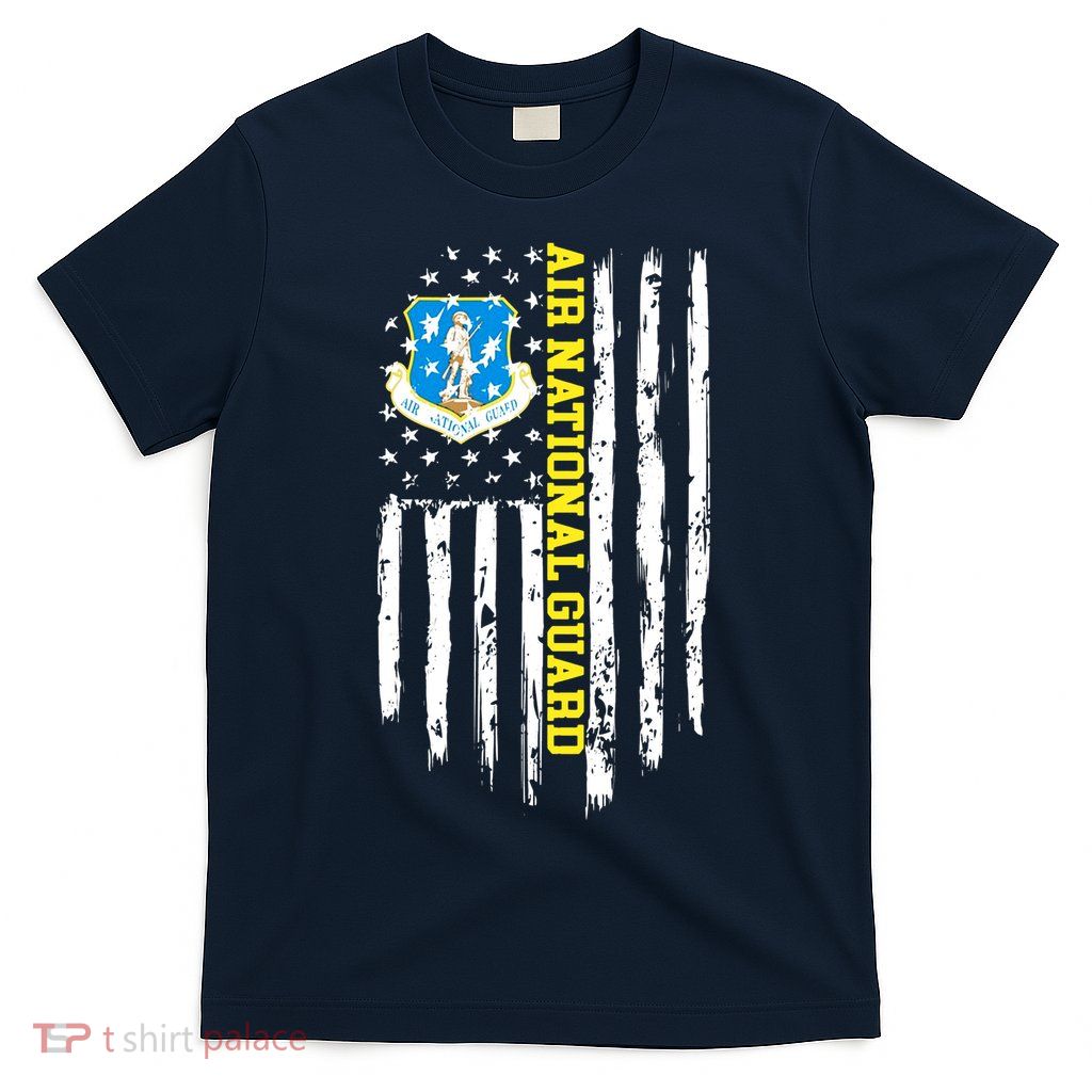 Air National Guard American Flag T-Shirt