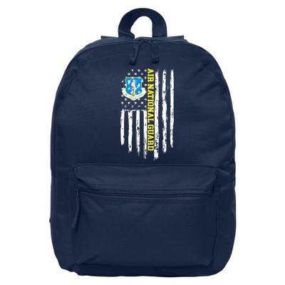 Air National Guard American Flag 16 in Basic Backpack