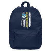 Air National Guard American Flag 16 in Basic Backpack