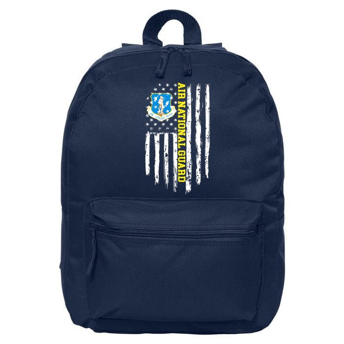Air National Guard American Flag 16 in Basic Backpack