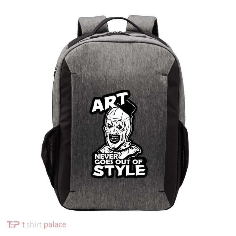 Art Never Goes Out Of Style Horror Clown Vector Backpack