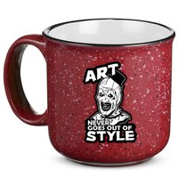 Art Never Goes Out Of Style Horror Clown 15oz Campfire Ceramic Mug