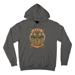 America Needs God And Guns Hoodie