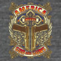 America Needs God And Guns T-Shirt
