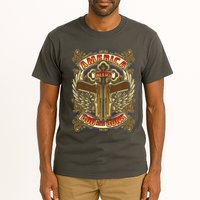 America Needs God And Guns Tall T-Shirt
