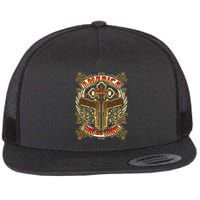 America Needs God And Guns Flatbill Hat