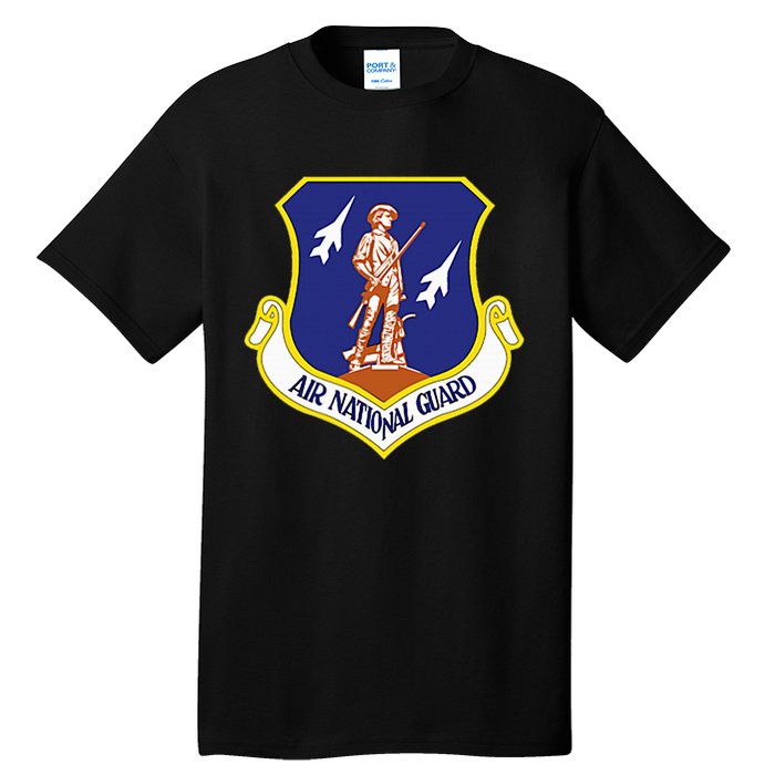 Air National Guard Military Veteran Patriotic Tall T-Shirt