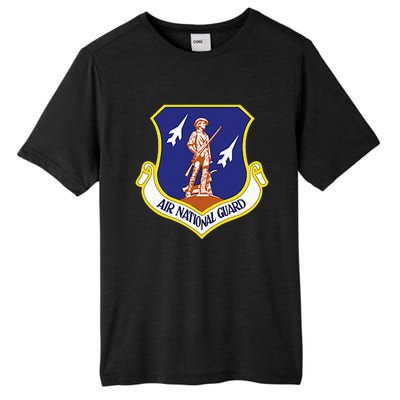 Air National Guard Military Veteran Patriotic Tall Fusion ChromaSoft Performance T-Shirt