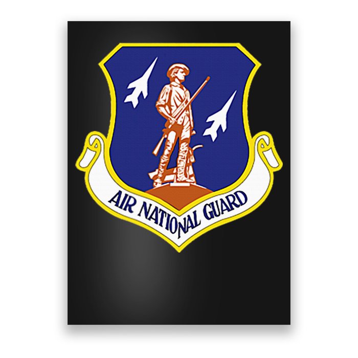 Air National Guard Military Veteran Patriotic Poster