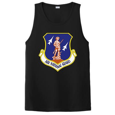 Air National Guard Military Veteran Patriotic PosiCharge Competitor Tank