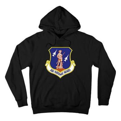 Air National Guard Military Veteran Patriotic Tall Hoodie