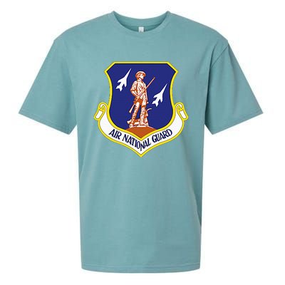 Air National Guard Military Veteran Patriotic Sueded Cloud Jersey T-Shirt