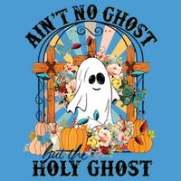 Aint No Ghost But The Holy Ghost Ghost Christian Halloween Tie Dye Hoodie